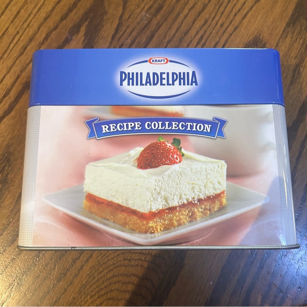 Philadelphia Recipe Collection Tin